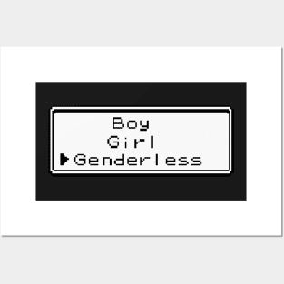 Genderless Option Posters and Art